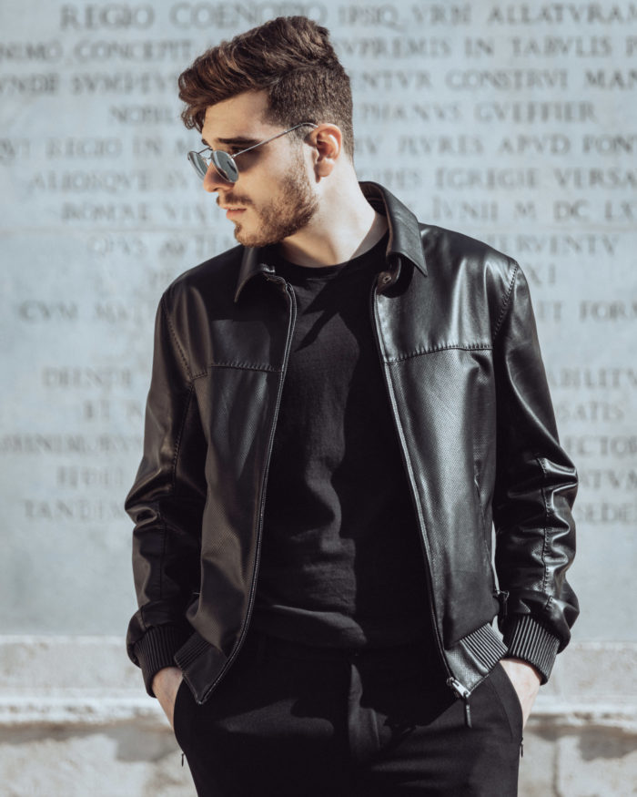 Attilio leather jacket