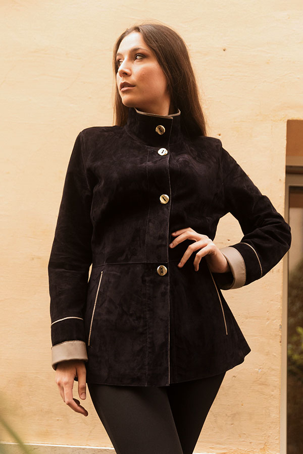 Beatrice leather jacket