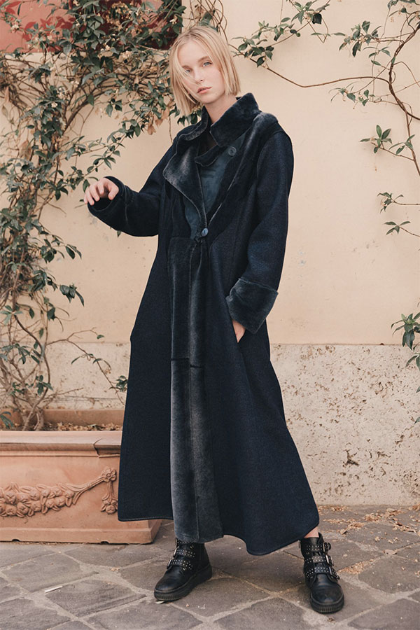 Francesca wool coat