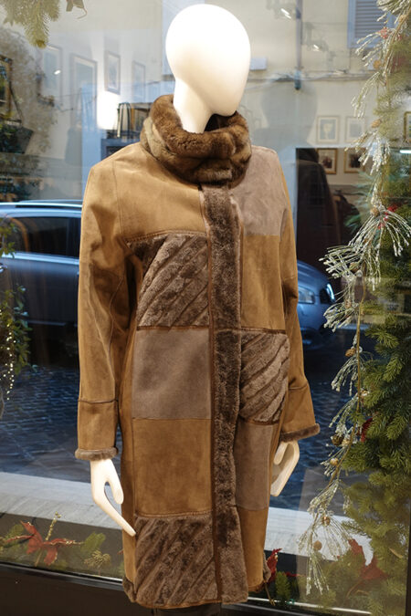 Simona shearling coat