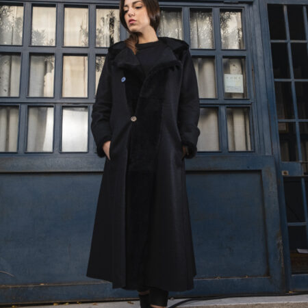 Melanie wool coat