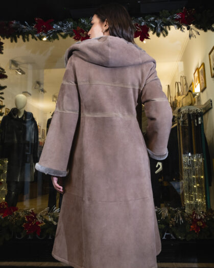 Lucrezia shearling coat