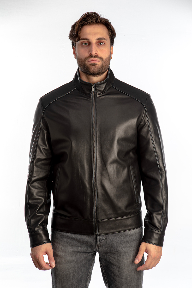 Eddy leather jacket