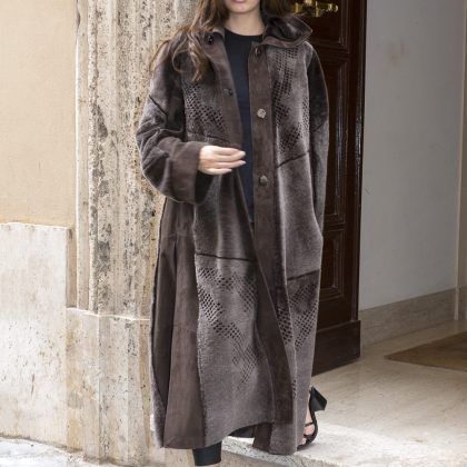 Elodie shearling coat